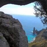 Paysage en Sardaigne avec vue sur la mer