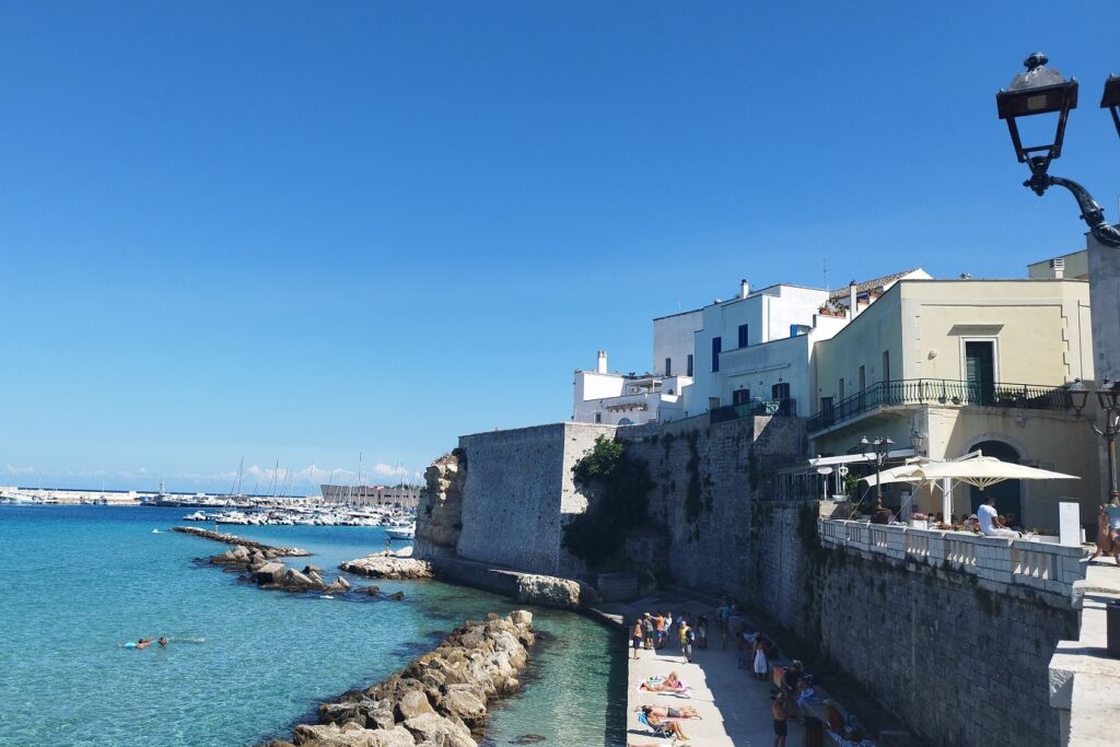 Paysage d'Italie dans les Pouilles du sud à Orante