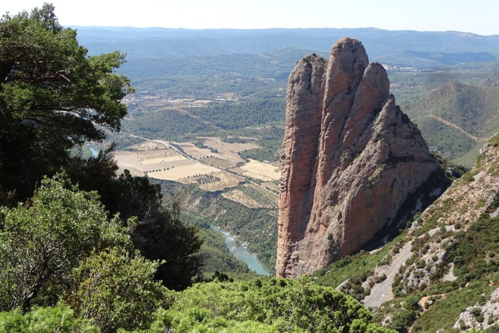 Paysage tipyque des mallos de riglos