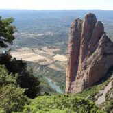 Paysage tipyque des mallos de riglos