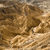 Paysage des Bardenas observé lors d'un séjour avec un guide dans le désert des Bardenas