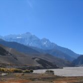 Paysage dans les Annapurnas observé lors d'un séjour avec guide
