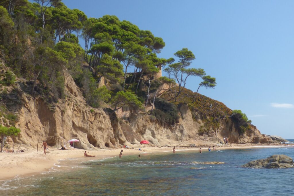 Paysage de bord de mer en Costa Brava