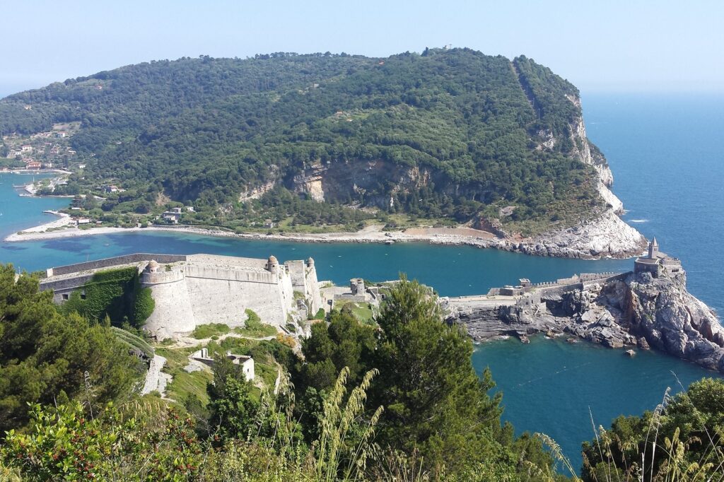 Paysage caractéristique de l'Italie et de la zone