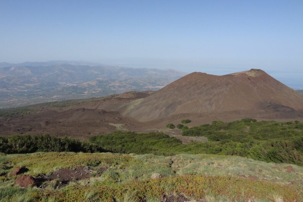 Paysage en Italie dans l'archipel des îles éoliennes, de volcans