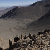 Paysage caractéristique des randonnées au Maroc entre le M'goun et le Toubkal