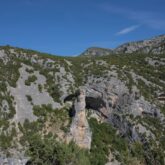 paysage de sierra de guara, paysage très rocheux