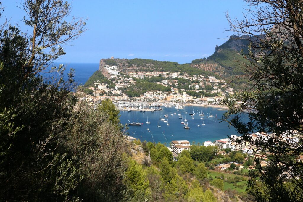 Paysage du littoral à Majorque dans les îles Baléares