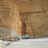 Paysage désertique du Mustang, zone caractérisée par sa sécheresse au Népal