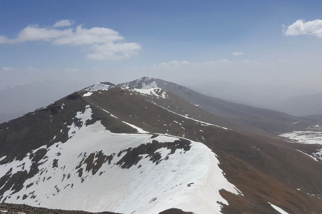 Paysage montagnard lors de l'ascension du Toubkal