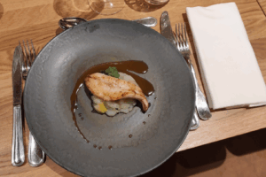 Exemple de plat retrouvé au restaurant lors d'un séjour réveillon rando dans la zone de Carcassonne