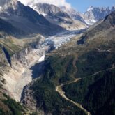 Paysage du glacier