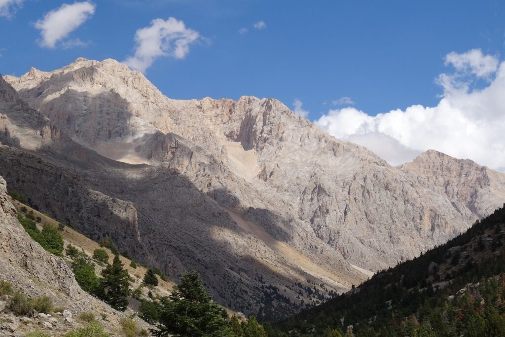 Paysage en Turquie lors de randonnée près du mont Taurus