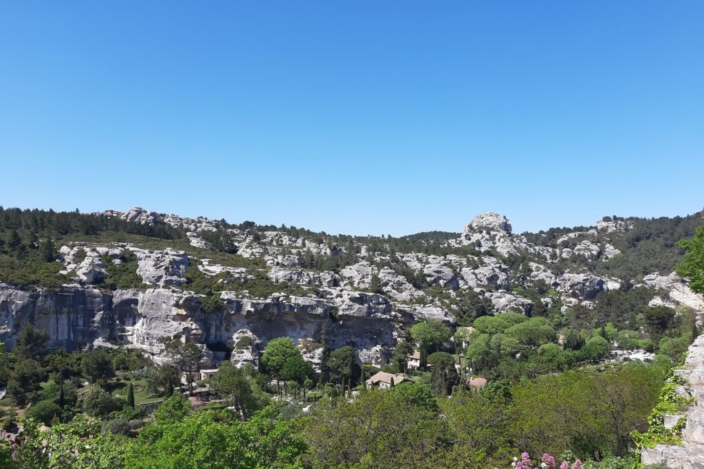 Paysage de montagne dans le sud-est de la France