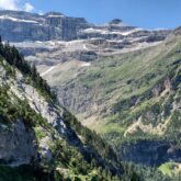 Paysage de montagne dans le secteur de Gavarnie Ordesa