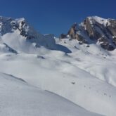 Paysage enneigé dans les Hautes Pyrénées