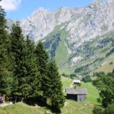 Paysage de randonnée dans les Aravis