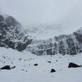 paysage de montagne au cours de l'hiver dans les Hautes Pyrénées