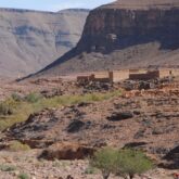 Ruine dans le désert Saghro