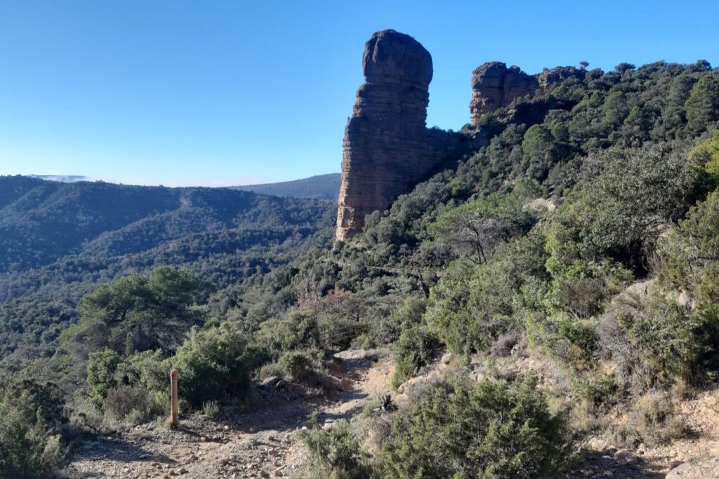 Paysage montagneux en Sierra de Guara