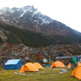 Campement trek Népal