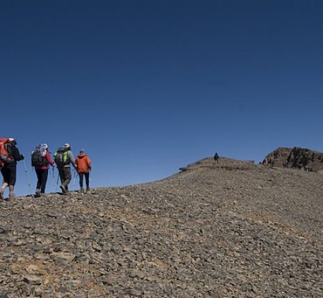rando finale avent le sommet du M'Goun