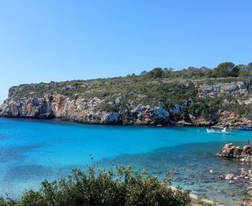 crique sauvage à Minorque